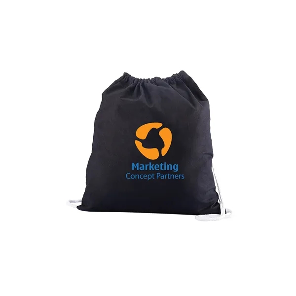 5 oz. cotton canvas drawstring backpack with adjustable cinch-up closure.... from ASI 79530 Prime Line