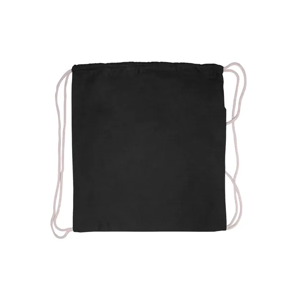 5 oz. cotton canvas drawstring backpack with adjustable cinch-up closure.... from ASI 79530 Prime Line