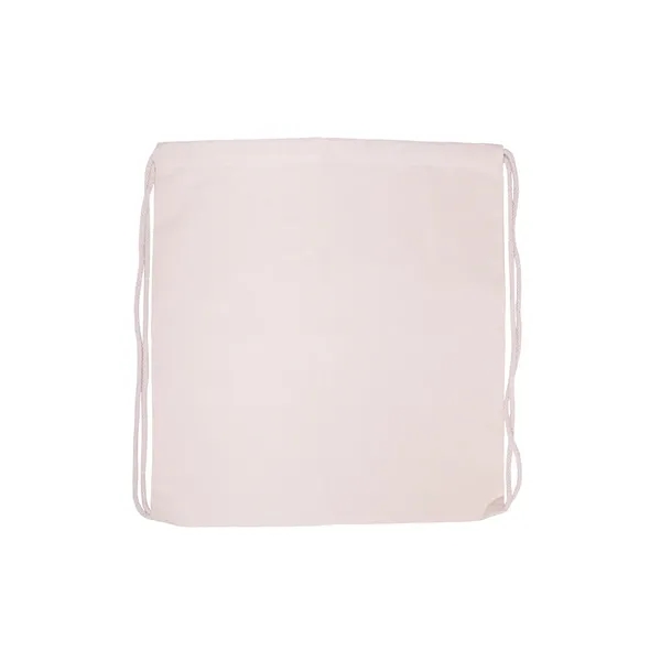 5 oz. cotton canvas drawstring backpack with adjustable cinch-up closure.... from ASI 79530 Prime Line