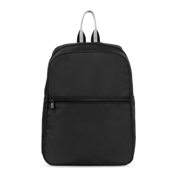 Mini backpack that features a zippered opening, front zippered pocket, adjustable... from ASI 56070 Gemline / Gemline®