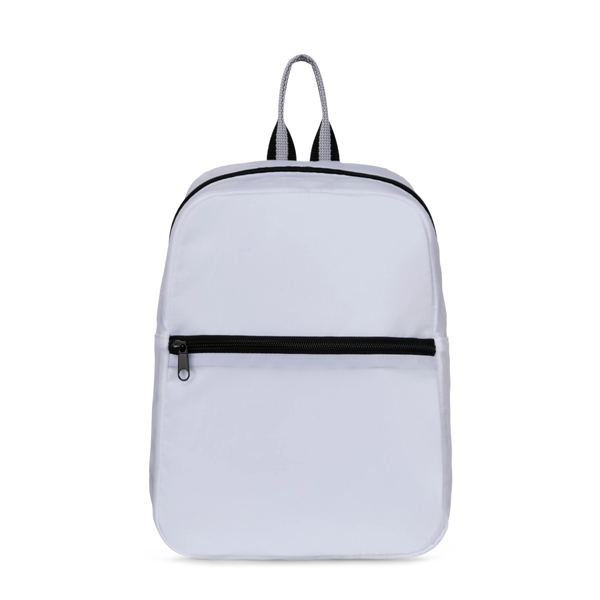 Mini backpack that features a zippered opening, front zippered pocket, adjustable... from ASI 56070 Gemline / Gemline®