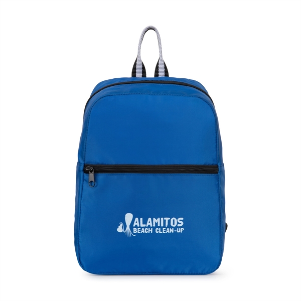 Mini backpack that features a zippered opening, front zippered pocket, adjustable... from ASI 56070 Gemline / Gemline®