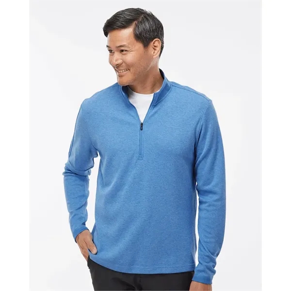 Adidas 3-Stripes Quarter-Zip Sweater... from ASI 84358 S&S Activewear