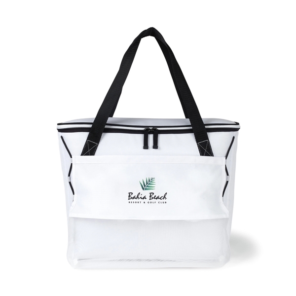 Cooler tote with 36 can capacity, PEVA heat-sealed lining, zippered main... from ASI 56070 Gemline / Gemline®