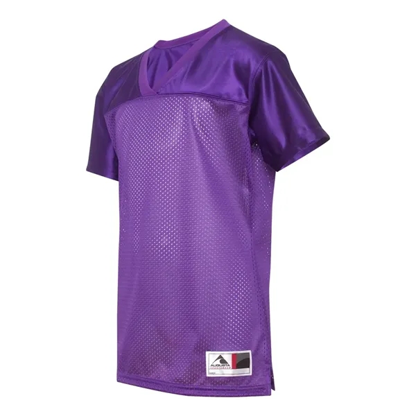 3.35 oz., 100% polyester tricot mesh Juniors' replica football t-shirt.... from ASI 84358 S&S Activewear
