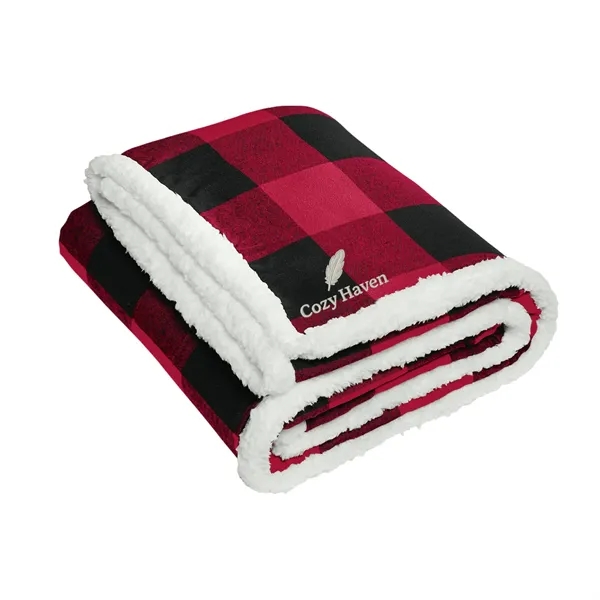 Soft flannel front and sherpa fleece back; perfect for cozy comfort... from ASI 72657 Active Life Promo / Apres Ski