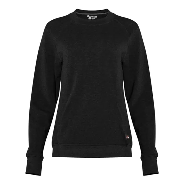 Women's Fitflex French Terry Crew... from ASI 84358 S&S Activewear