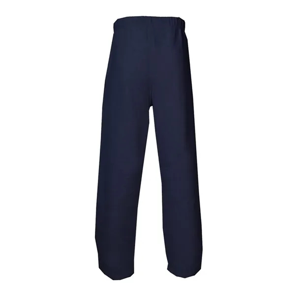 Youth open bottom sweatpants made of cotton/polyester with two deep side... from ASI 84358 S&S Activewear