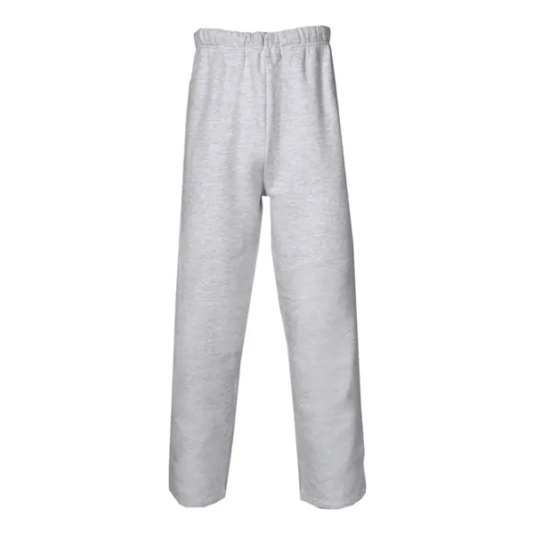Youth open bottom sweatpants made of cotton/polyester with two deep side... from ASI 84358 S&S Activewear