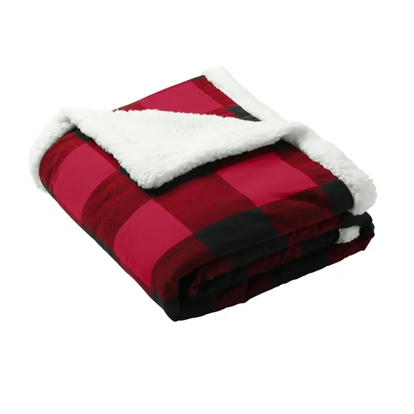 Soft flannel front and sherpa fleece back; perfect for cozy comfort... from ASI 72657 Active Life Promo / Apres Ski