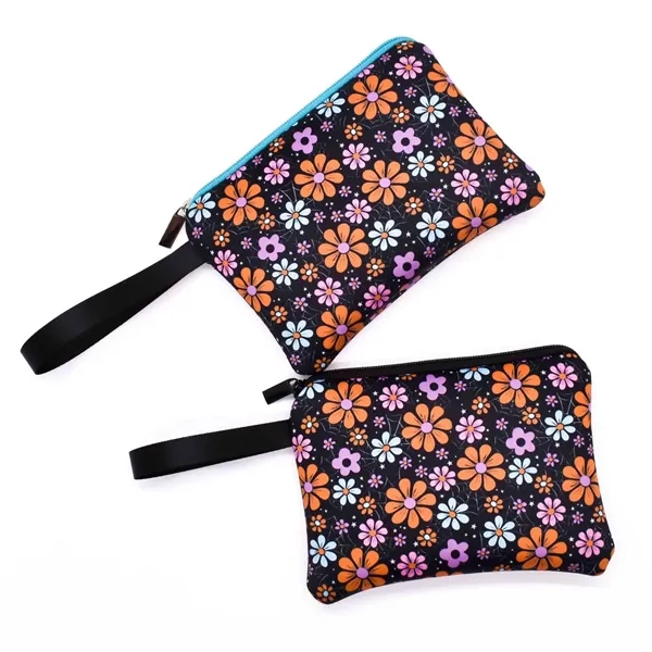 Full color neoprene cosmetic pouch plus full color sublimation imprint on... from ASI 37218 Athena Promo (tm)