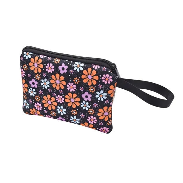 Full color neoprene cosmetic pouch plus full color sublimation imprint on... from ASI 37218 Athena Promo (tm)