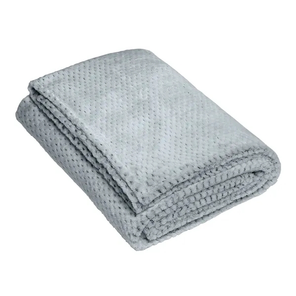 Soft, durable 50" x 60" plush blanket with color accents-perfect for... from ASI 72657 Active Life Promo