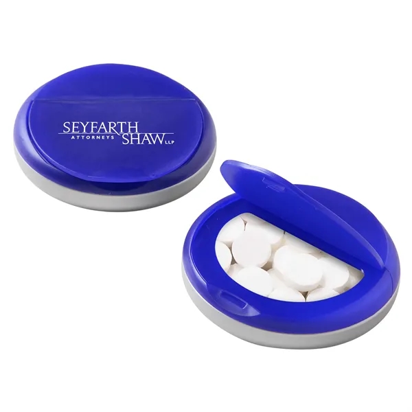 Snap-top candy case filled with refreshing Powermints... from ASI 71685 Midnite Snax®