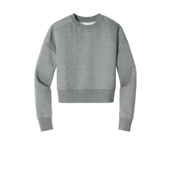 District Women's Perfect Weight Fleece Cropped Crew... from ASI 84863 SanMar