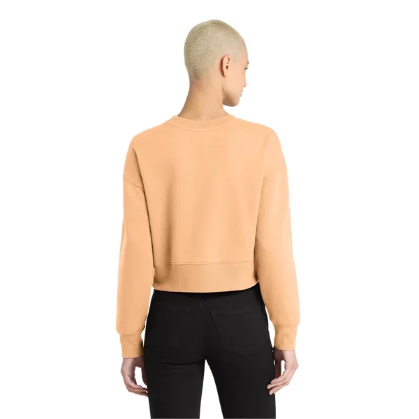 District Women's Perfect Weight Fleece Cropped Crew... from ASI 84863 SanMar