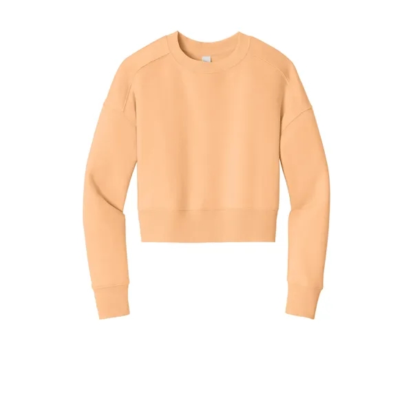 District Women's Perfect Weight Fleece Cropped Crew... from ASI 84863 SanMar