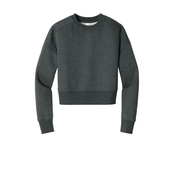 District Women's Perfect Weight Fleece Cropped Crew... from ASI 84863 SanMar