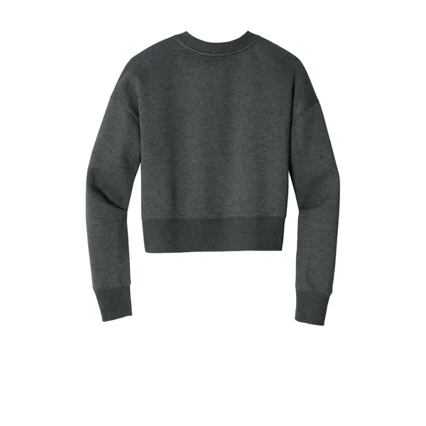 District Women's Perfect Weight Fleece Cropped Crew... from ASI 84863 SanMar