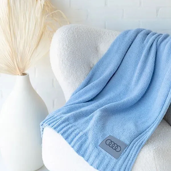 Plush, polyester throw blanket measuring 60" x 70"... from ASI 73520 Neet Feet / Kanata Blanket