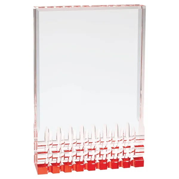 6" x 1" x 8" acrylic freestanding award with frosted imprint.... from ASI 74601 Calico