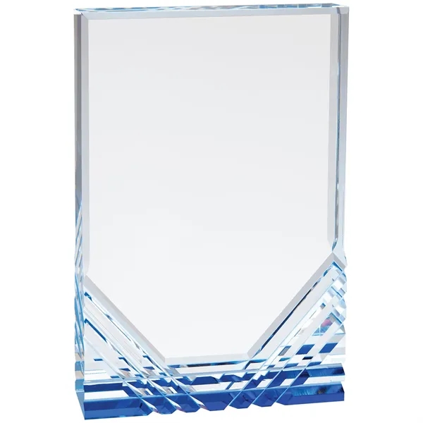 6" x 1" x 8" acrylic freestanding rectangular trophy with frosted... from ASI 74601 Calico