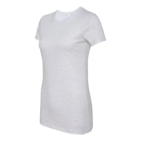 Women's cotton t-shirt with longer length body and shoulder taping. Blank... from ASI 84358 S&S Activewear