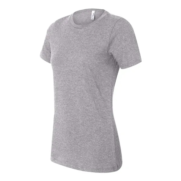 BELLA + CANVAS Women's Relaxed Fit Heather CVC Tee... from ASI 84358 S&S Activewear