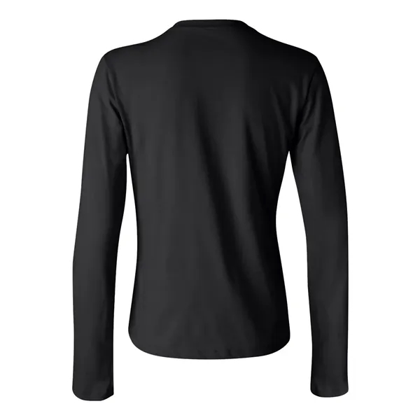 Women's long sleeve crewneck jersey t-shirt. Blank product.... from ASI 84358 S&S Activewear