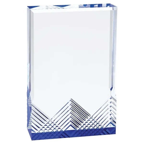 4 1/4" x 1" x 6" freestanding rectangular acrylic award with... from ASI 74601 Calico