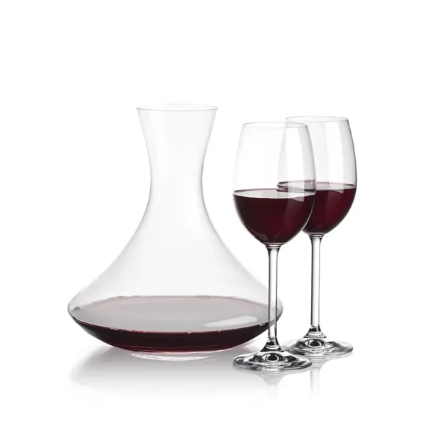 Lead free crystal 48oz. carafe with 2 or 4 wine glasses.... from ASI 84592 St Regis Group