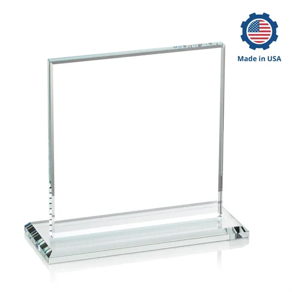 Bold Sahara VividPrint™ Award features a 0.5” thick Starfire crystal mounted... from ASI 84592 St Regis Group / St Regis