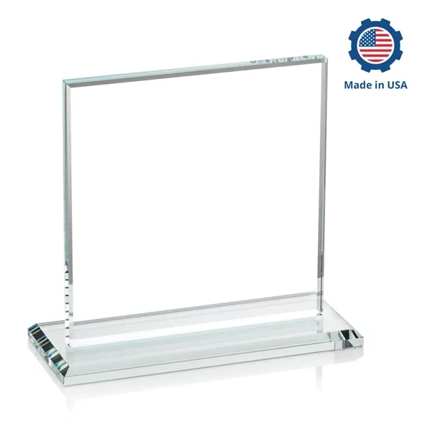 Bold Sahara VividPrint™ Award features a 0.5” thick Starfire crystal mounted... from ASI 84592 St Regis Group / St Regis