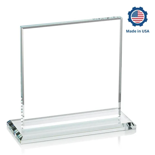 Bold Sahara VividPrint™ Award features a 0.5” thick Starfire crystal mounted... from ASI 84592 St Regis Group / St Regis