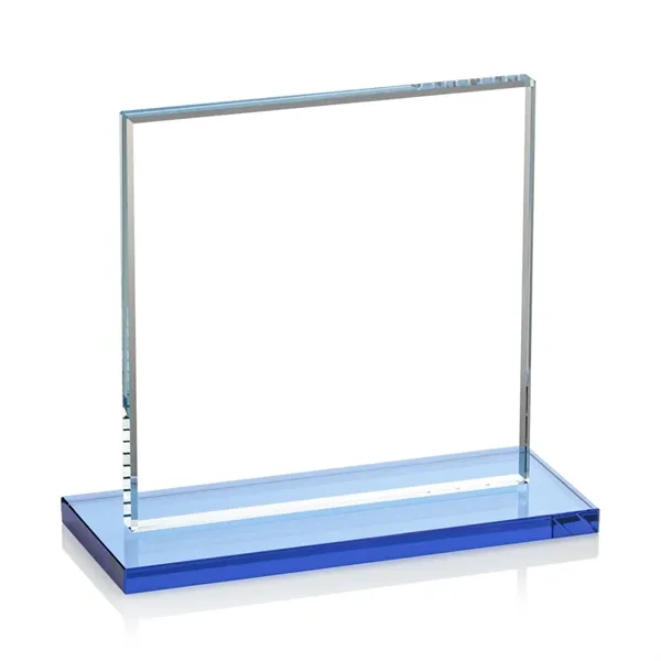 Bold Sahara VividPrint™ Award features a 0.5” thick Starfire crystal mounted... from ASI 84592 St Regis Group / St Regis