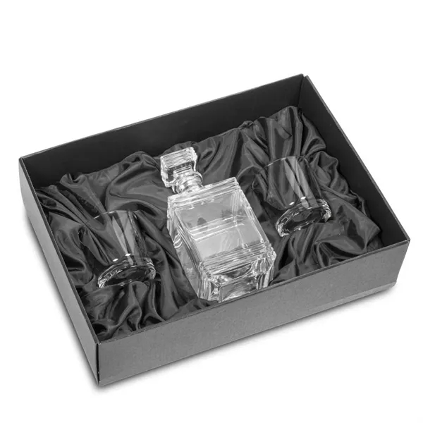 The Governor Decanter Set, crafted from lead-free crystalline, pairs the bold... from ASI 84592 St Regis Group