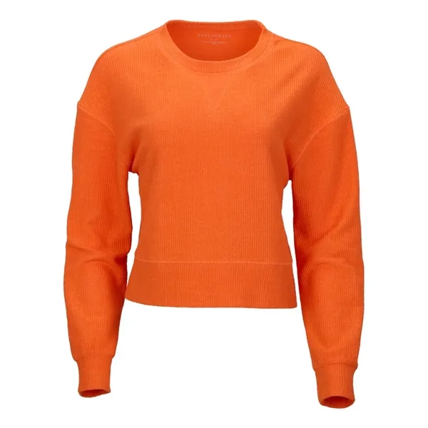 Boxercraft Women's Cropped Boxy Long Sleeve T-Shirt... from ASI 84358 S&S Activewear