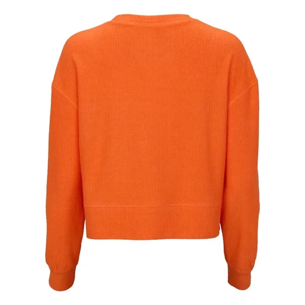 Boxercraft Women's Cropped Boxy Long Sleeve T-Shirt... from ASI 84358 S&S Activewear