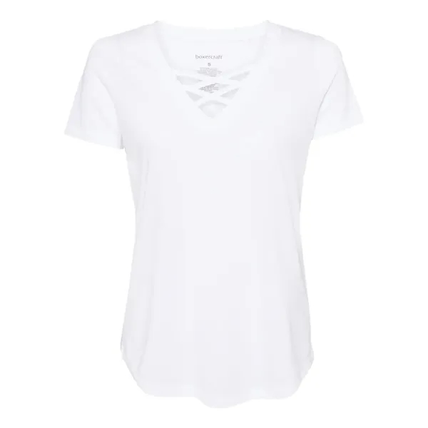 Women's Cage Front T-Shirt... from ASI 84358 S&S Activewear