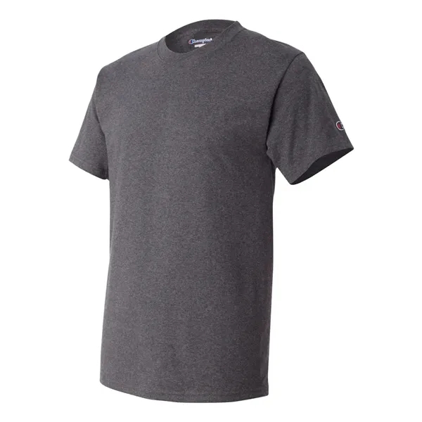 Cotton short sleeve T-shirt made with a tag-free neck label, shoulder-to-shoulder... from ASI 84358 S&S Activewear