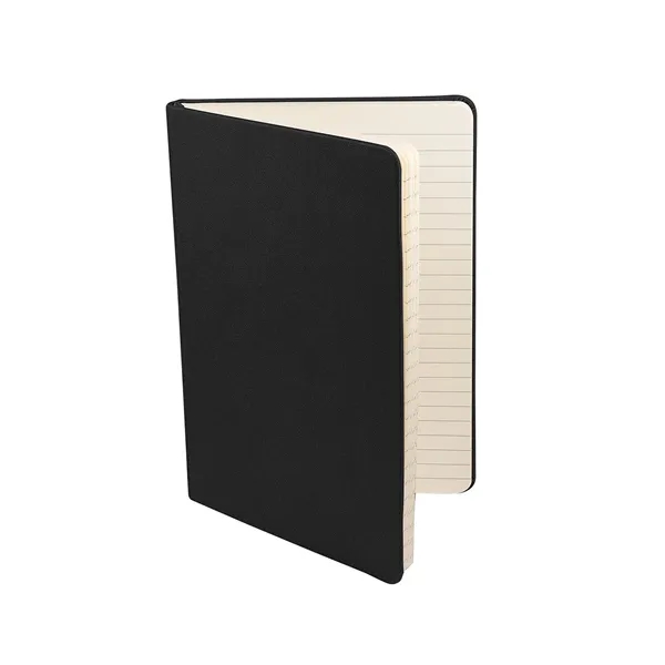 Soft faux leather writing journal with 80 ruled pages, elastic loop... from ASI 79530 Prime Line