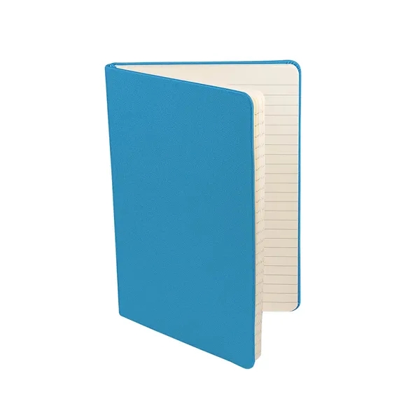 Soft faux leather writing journal with 80 ruled pages, elastic loop... from ASI 79530 Prime Line
