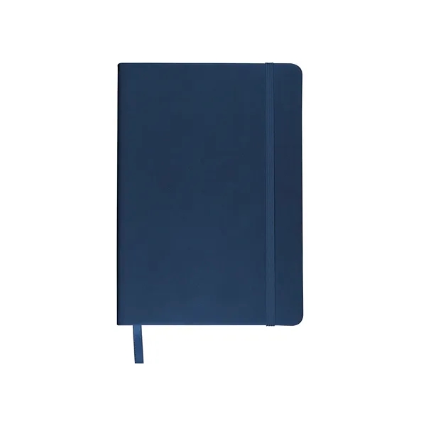 Soft faux leather writing journal with 80 ruled pages, elastic loop... from ASI 79530 Prime Line