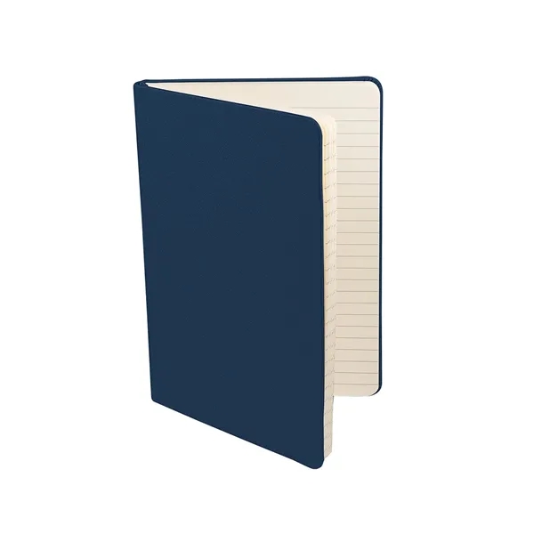 Soft faux leather writing journal with 80 ruled pages, elastic loop... from ASI 79530 Prime Line