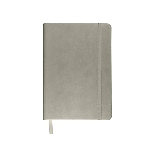 Soft faux leather writing journal with 80 ruled pages, elastic loop... from ASI 79530 Prime Line