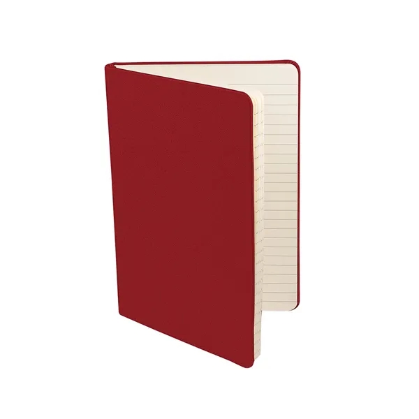 Soft faux leather writing journal with 80 ruled pages, elastic loop... from ASI 79530 Prime Line