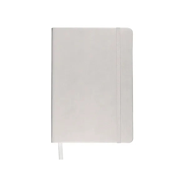 Soft faux leather writing journal with 80 ruled pages, elastic loop... from ASI 79530 Prime Line