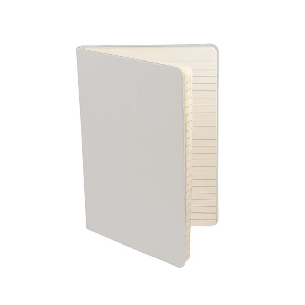 Soft faux leather writing journal with 80 ruled pages, elastic loop... from ASI 79530 Prime Line