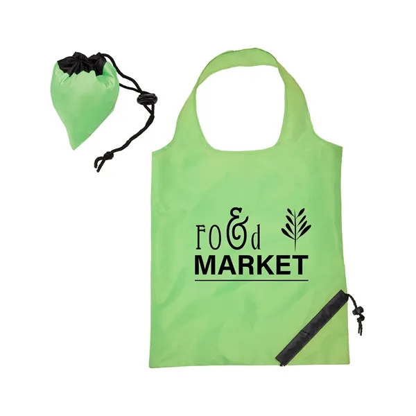 Tote bag made from 190T polyester with adjustable drawstring lock.... from ASI 79530 Prime Line