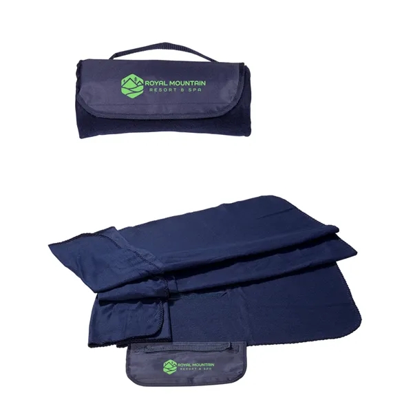 Roll-up blanket made from 100% polyester fleece.... from ASI 79530 Prime Line